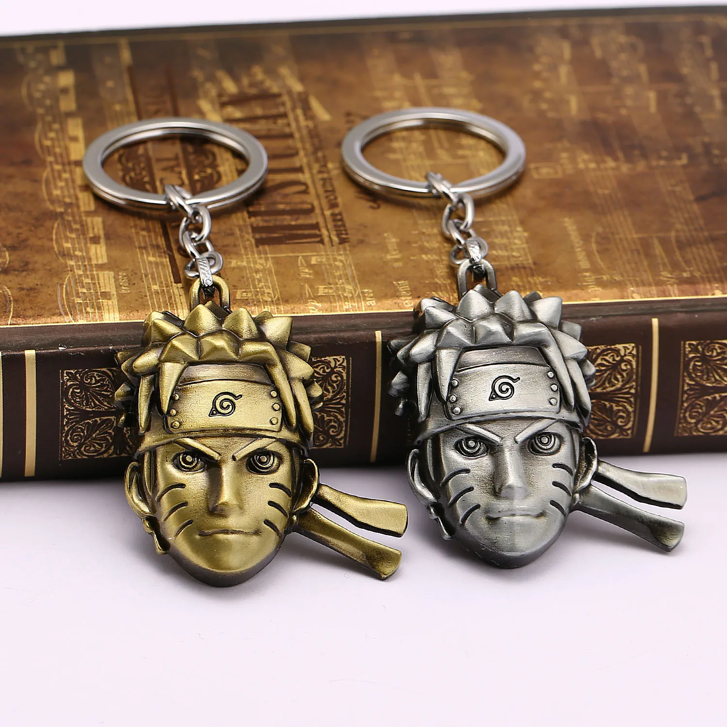 Героя аниме Наруто брелок ниндзя брелоки для подарка ключей от автомобиля Chaveiro