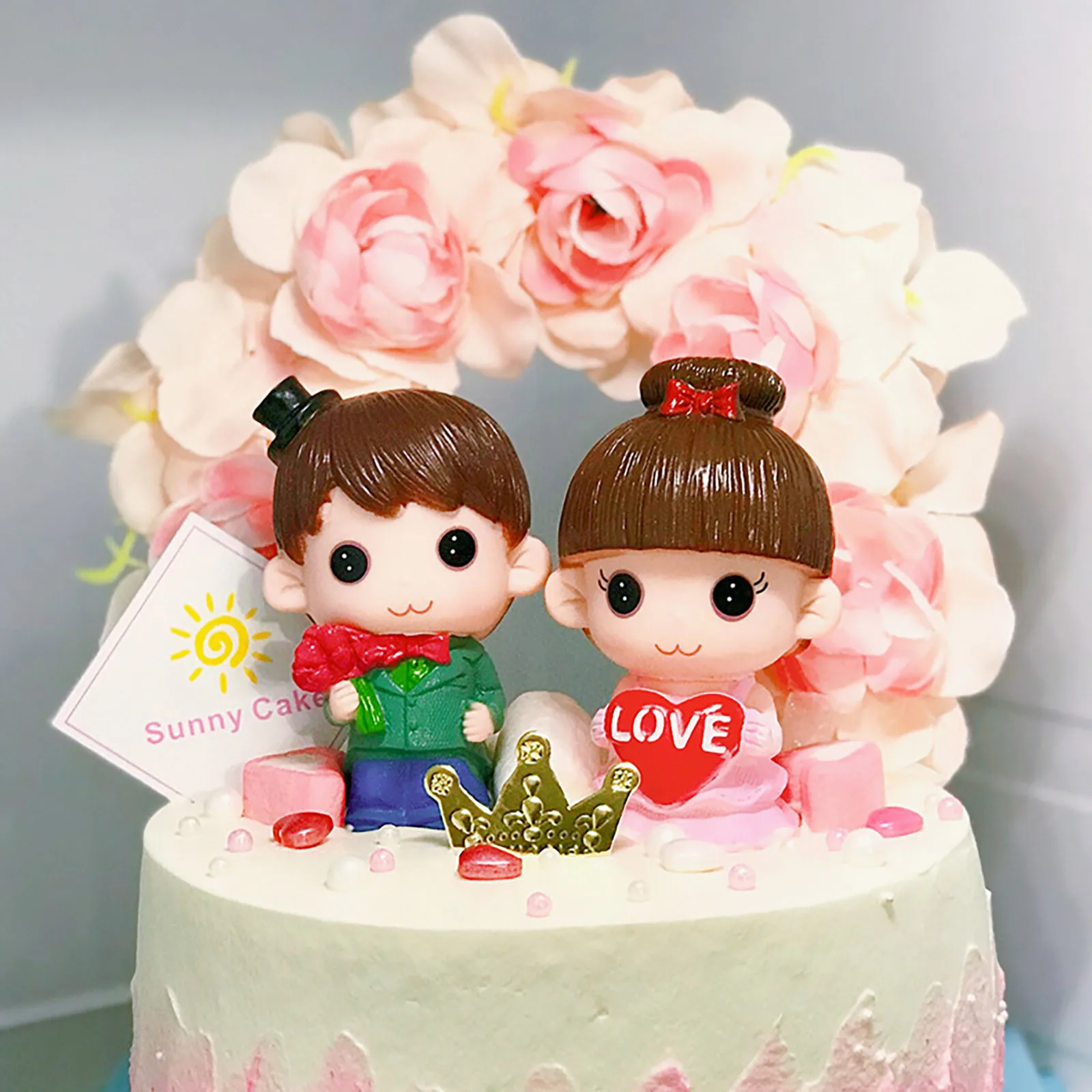 Праздник декоративные украшения на вечеринку ко Дню Святого Валентина куклы