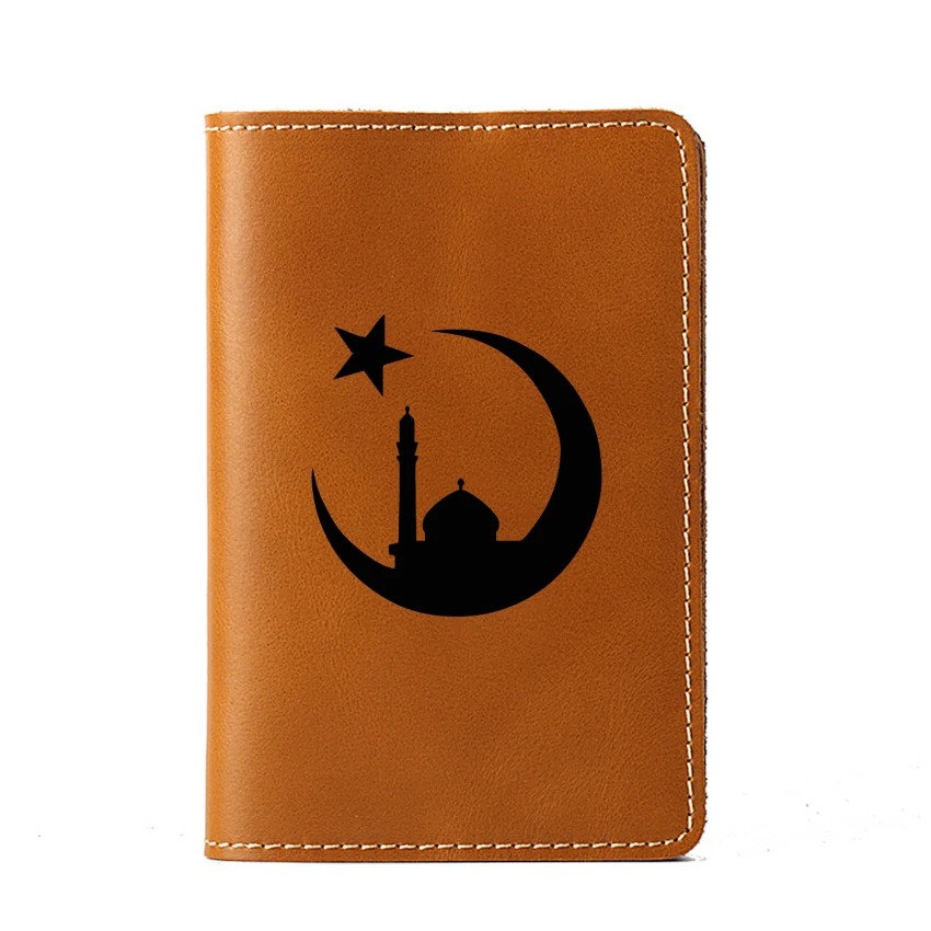 Мусульманская Обложка для паспорта мусульманская Арабская кошелек путешествий