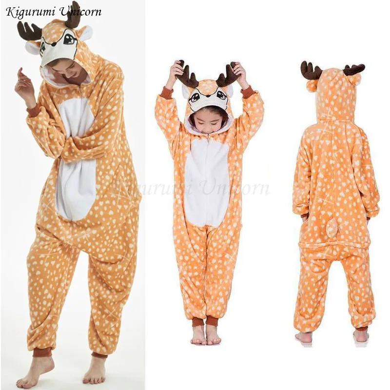 2019 New Unicorn7 Женские пижамы кигуруми с единорогом для взрослых и детей; зимняя Пижама с животными; комбинезон; женская пижама для косплея; домашняя одежда - Цвет: 2019 New Unicorn7