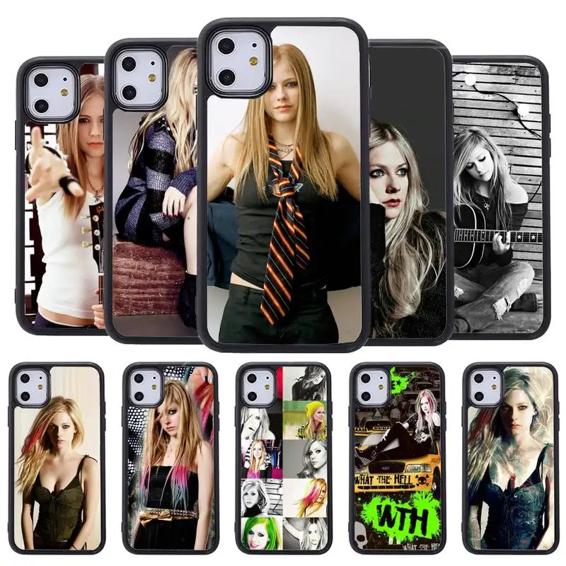 

avril lavigne Phone Case for iphone 11 12 13 pro se 20 max xr xs x 7 8 6s plus mini Fundas cover PC&TPU