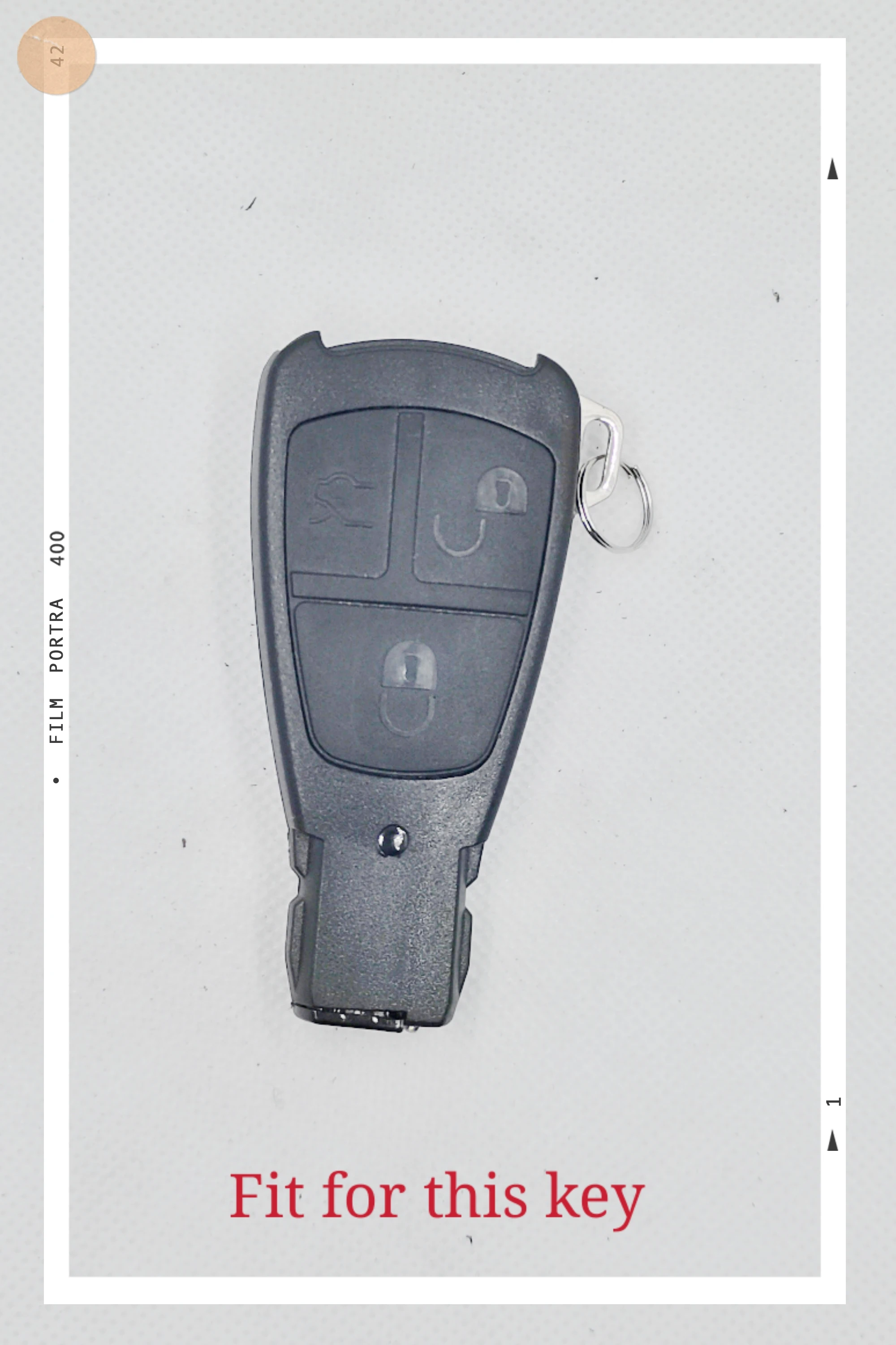 3 colour Genuine Leather Car Key Case key Cover For Benz Mercedes C180 1998-2004 W202 | Автомобили и мотоциклы