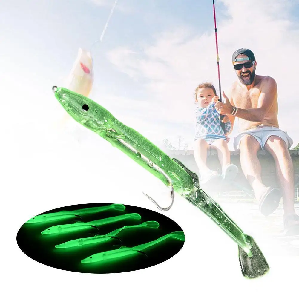 Рыболовная приманка маленькая упаковка легко носить с собой флуоресцентная