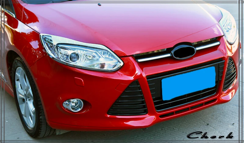 Высокое качество для Ford Focus 3 2012 2013 ABS хромированный передний светильник лампа