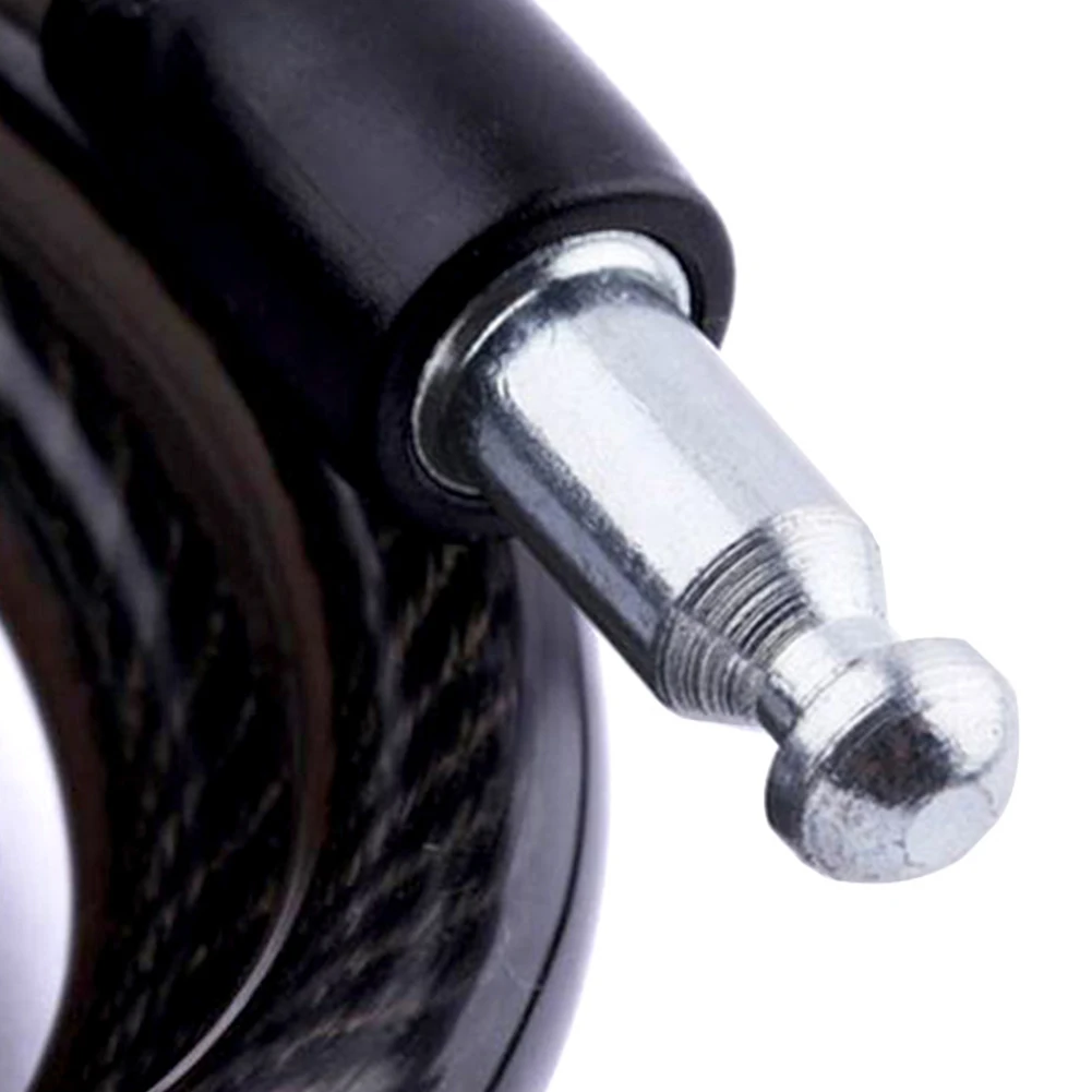 Спиральный стальной кабель с защитой от кражи комбинированный код аксессуары