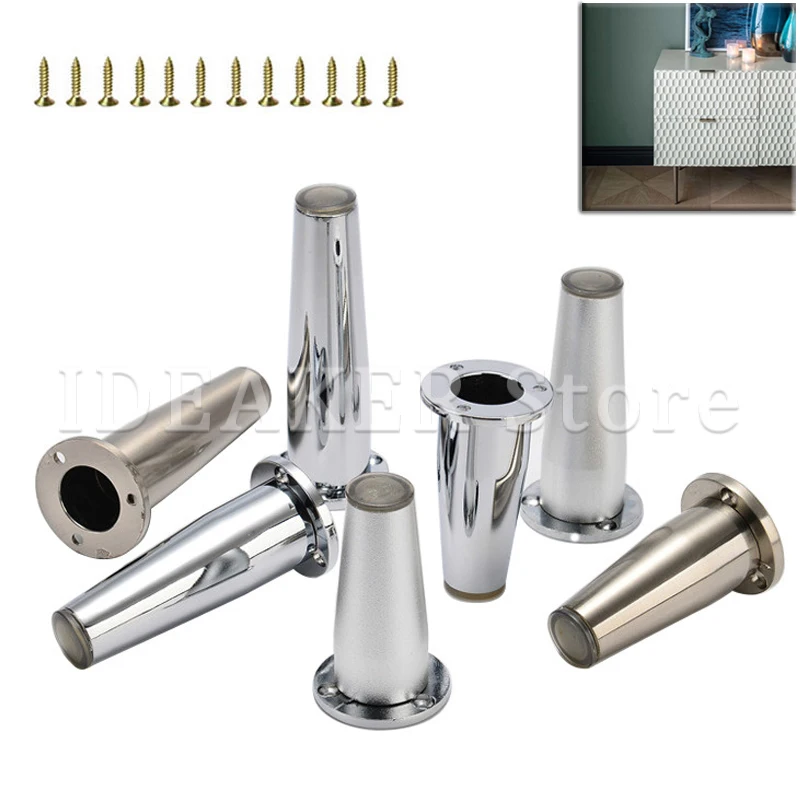 

Adjustable Metal Furniture Leg Bathroom Cabinet Foot Metal Support Legs TV Cabinet Foot Furniture Accessories