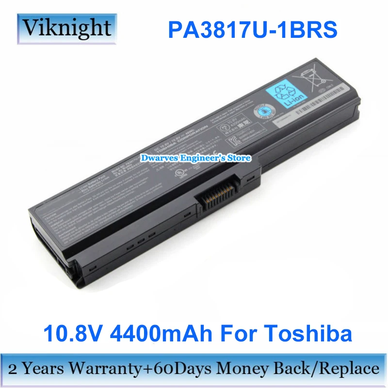 

10.8V 4400mAh PA3817U-1BRS Battery For Toshiba Satellite L600 L645 A660 L700 L745 L775 PA3816U-1BAS PA3728U-1BAS PABAS228