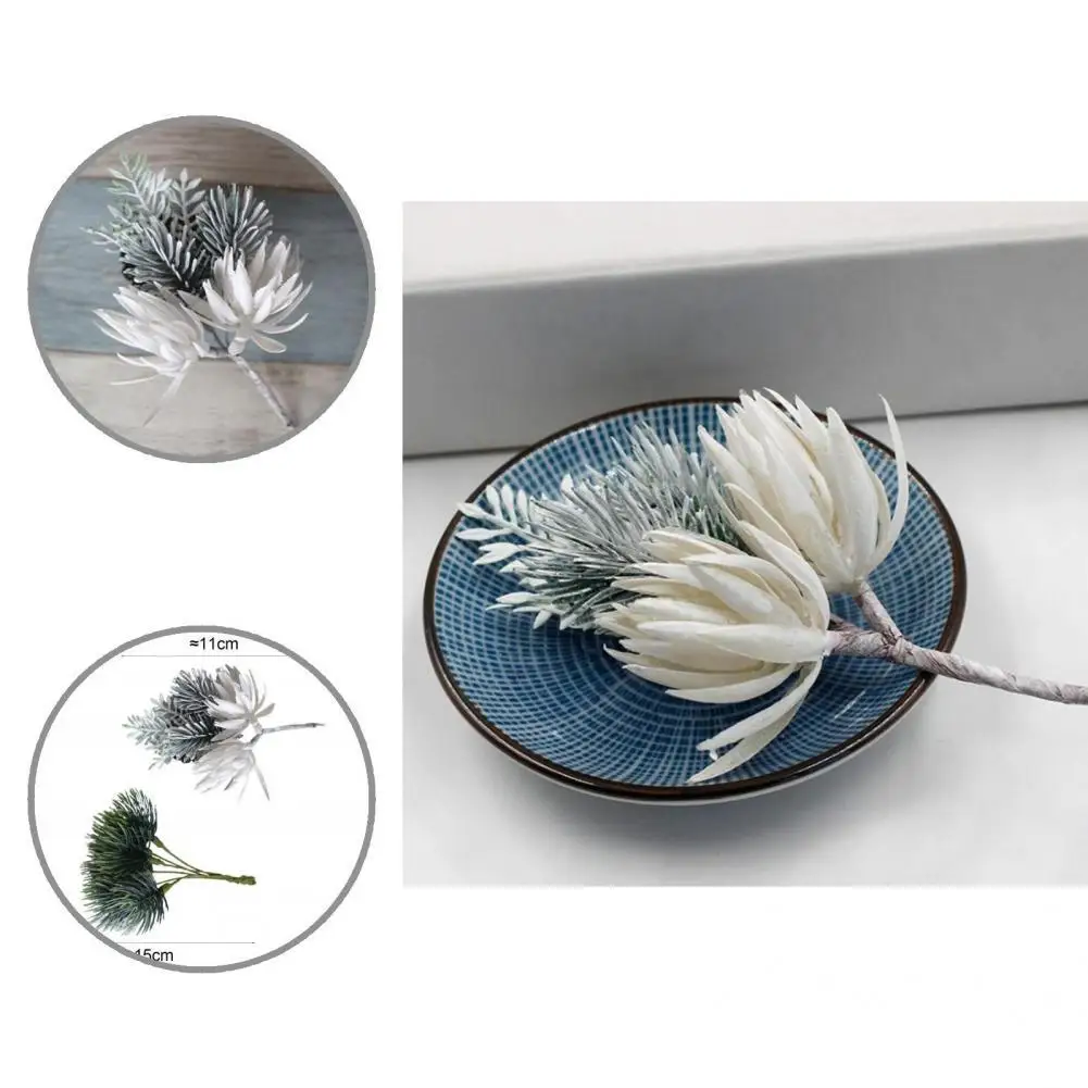 

Simulated Grass Long Lifespan Faux Silk Flower Easy to Take Care Faux Grass Faux Grass Artificial Pine Flowers