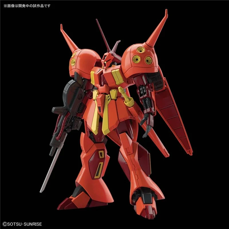 Bandai gundam Модель Аниме Набор фигурок hguc 1/144 220 AMX-104 r-jarja Подлинная gunpla экшн-модель