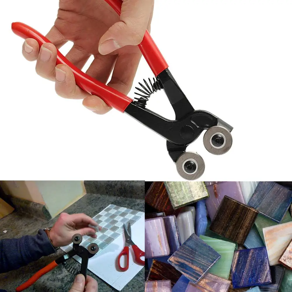 8 дюймов витражи мозаика Стекло резак щипцы плитка колесный плоскогубцы 2 режущий