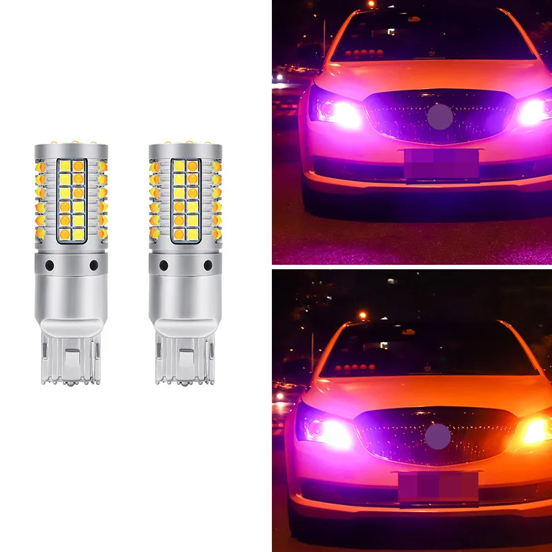 2 шт. автомобиль указатели поворота Габаритные светильник DRL авто светодиодный