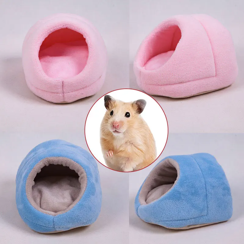 Мини-хомяк хлопковый домик гнездо морской свиньи маленькая спальная кровать для
