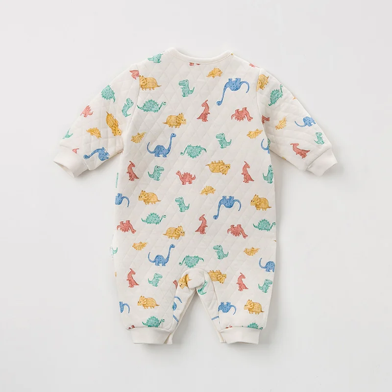 Детский комбинезон с длинным рукавом принтом |