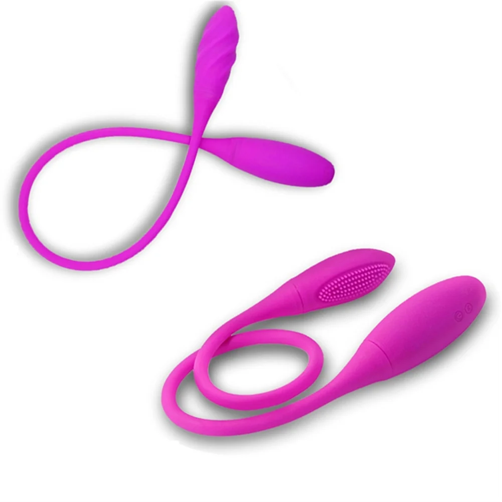 USB Двойной вибрирующий яички 7-частотный многоскоростной вибратор точки G