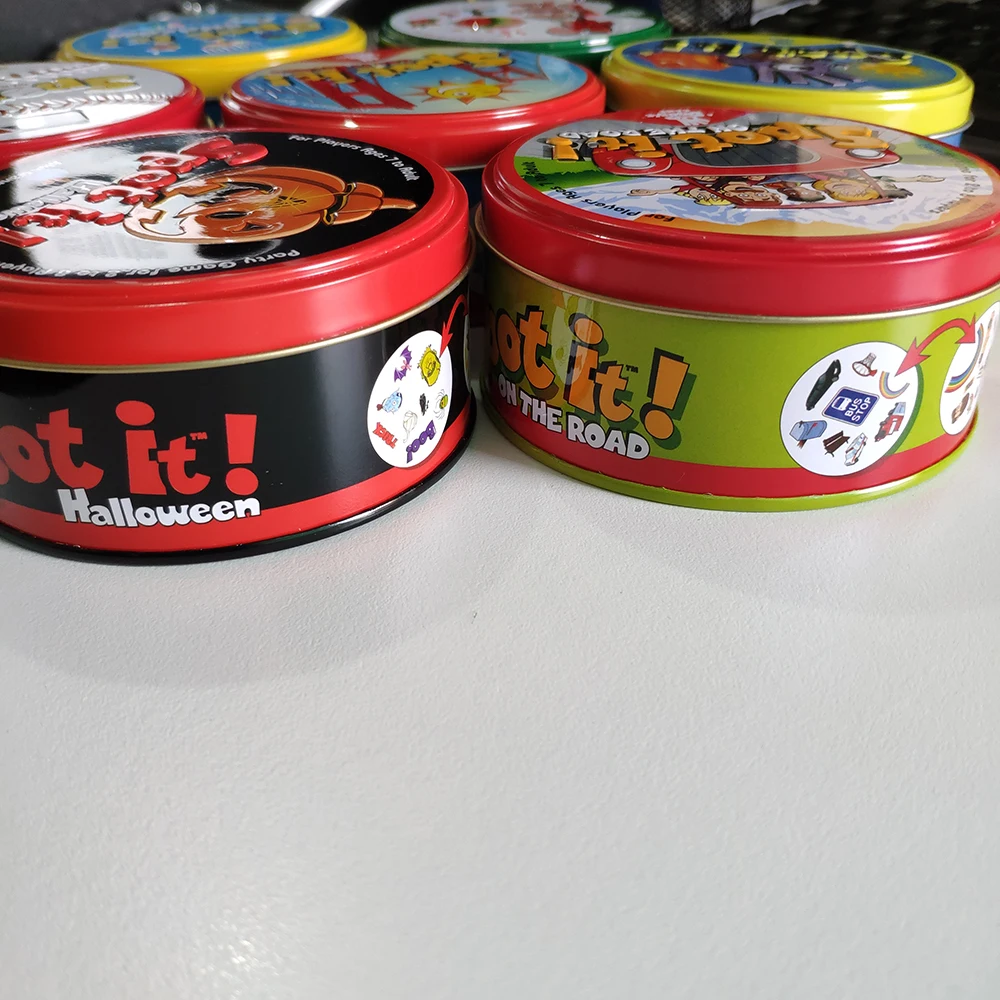 Spot It Dobble123 алфавитная карточка для животных детская обучающая игра кемпинга
