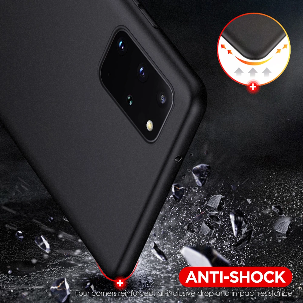 Матовый Мягкий чехол из ТПУ для Samsung S10 + S20 Ultra A11 A31 A51 A71 a71 5G защитный M31 M30S сумки |