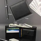 Лидер продаж, модный многофункциональный кожаный кошелек для монет для мужчин и женщин, бумажник на молнии и с карманом, складной кошелек для кредитных карт и удостоверения личности