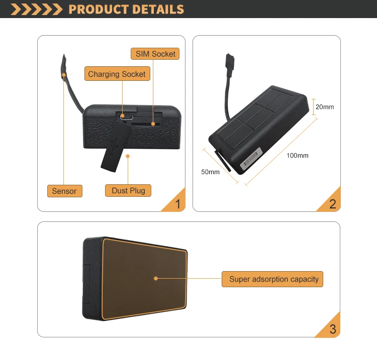 CJ980 Logistics vehicle Battery car Real-time locator with Temperature sensing gps tracking device | Автомобили и мотоциклы