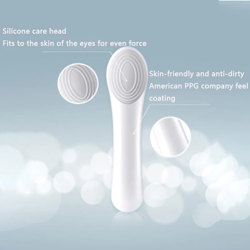 買取 康佳アイマッサージで 3 モードアイス暖かいとサイクル 1400 2600mah のミニ Usb 充電マッサージのための Led スクリーンホットマッサージ抗しわ