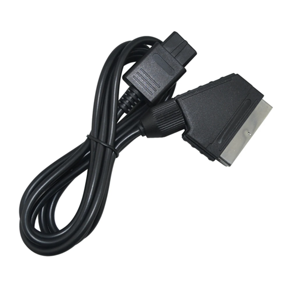 Wysokiej jakości kabel wideo telewizyjne A/V kabel do gry kabel Scart dla SNES dla konsoli Gamecube N64 kompatybilny z systemem NTSC