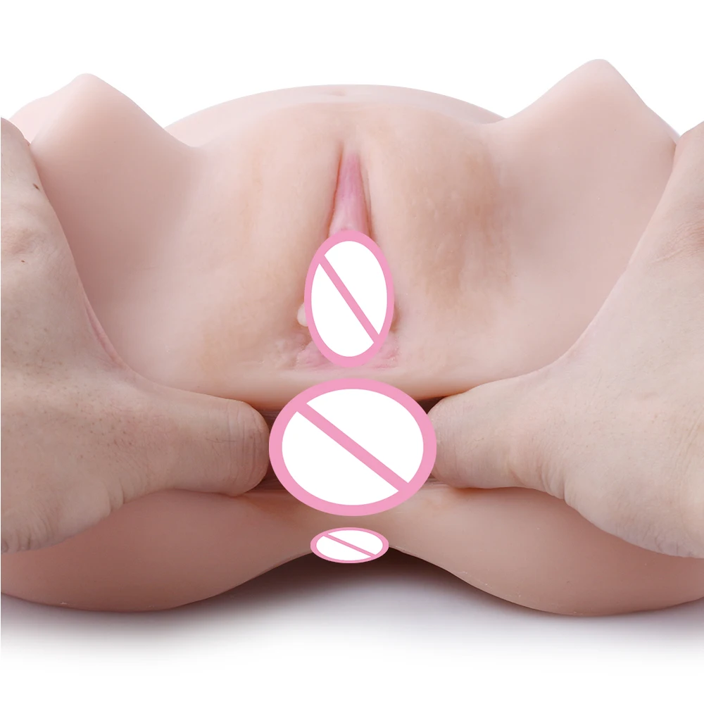 Реалистичная Девичья искусственная киска попка кукла мужской мастурбатор