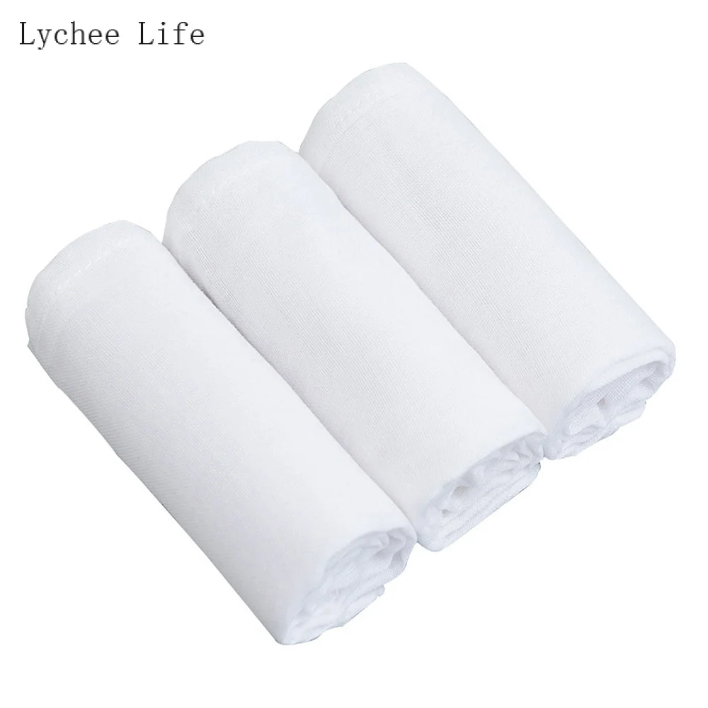 Lychee Life Cheesecloth Fabric Natural Breathable Cotton Gauze Cheese Cloth For Cooking Making Pastry Baking Kitchen Tools | Дом и сад