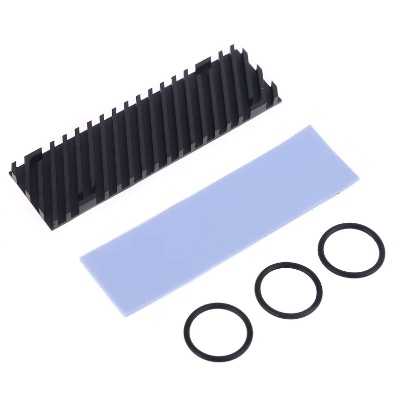 

Pure Copper Graphene Heatsink M.2 2280 PCI-E NVME SSD Thermal Pad Cooler P82A