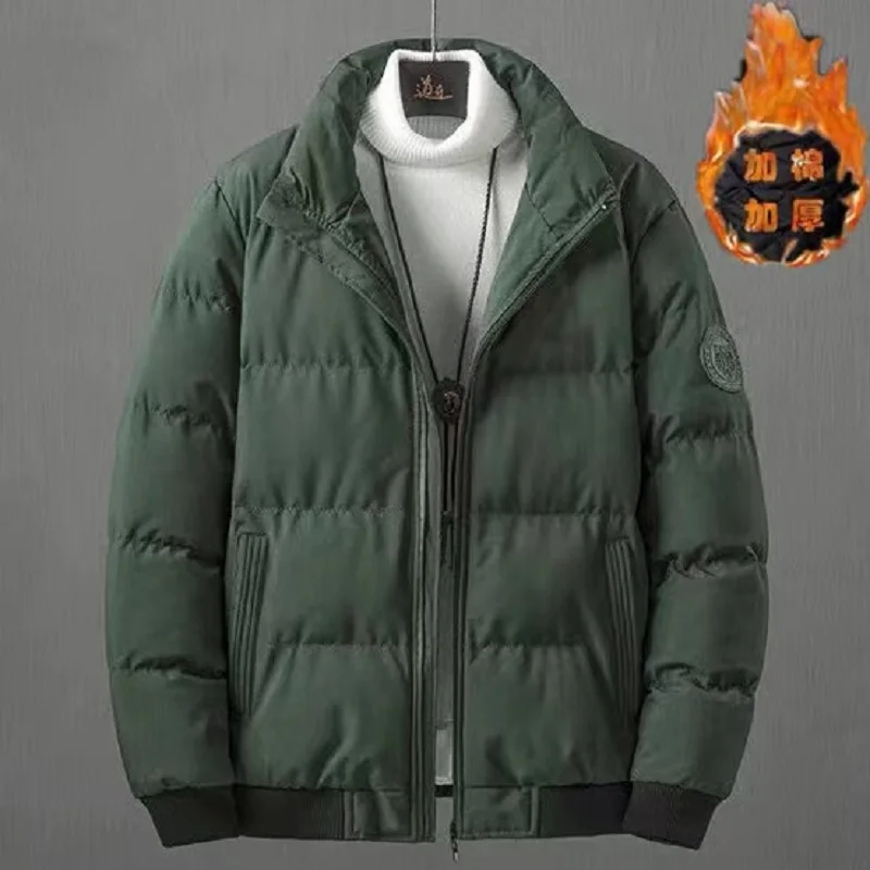 8XL 7XL 6XL Men jacket Men Winter Casual Thick Warm Windproof Parkas Coat Men Autumn Outwear Outfit Parkas Cotton Jackets Men
