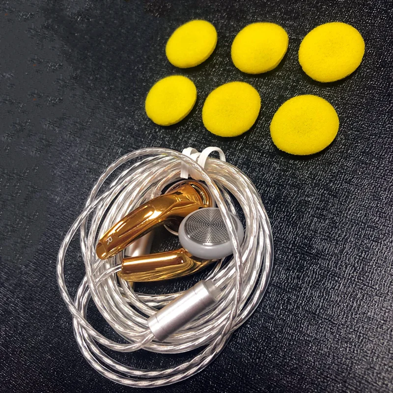 Наушники вкладыши DIY Tingo TC400 Hi Fi наушники с басами плоской головкой Pk MX985 EMX500S TC200