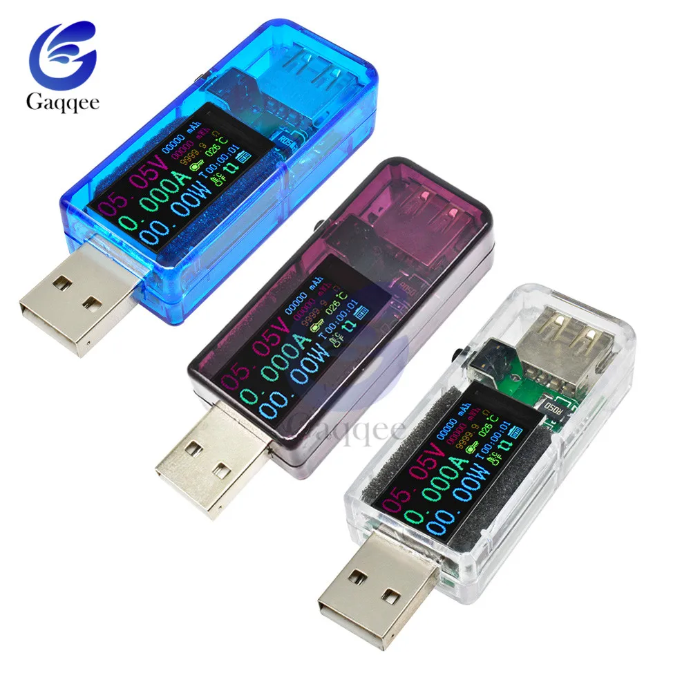 USB Тестер DC Цифровой вольтметр Amperimetro измеритель напряжения тока детектор power Bank индикатор зарядного устройства/нагрузочный резистор/разъем