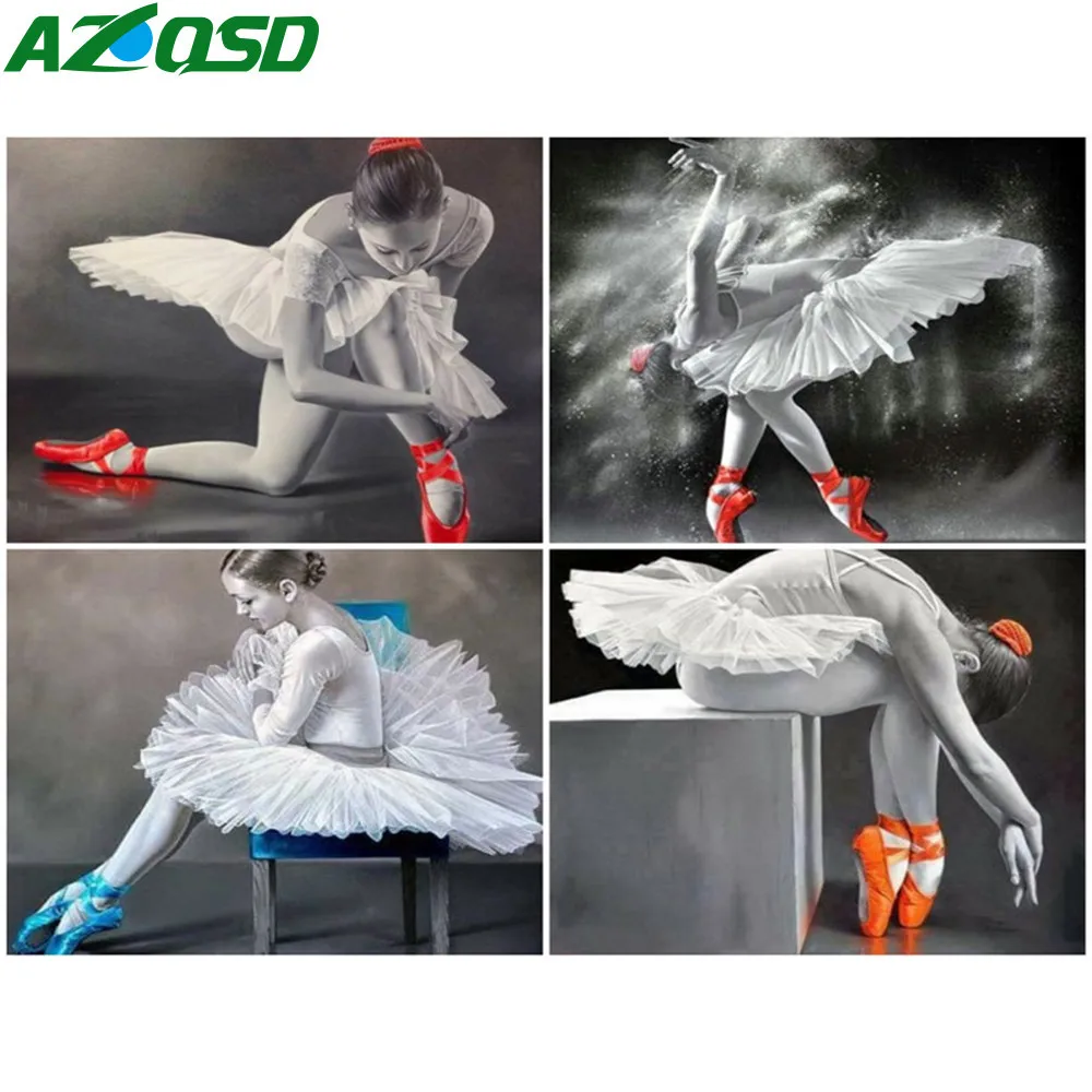 

Набор для рисования по номерам на холсте «Балерина»