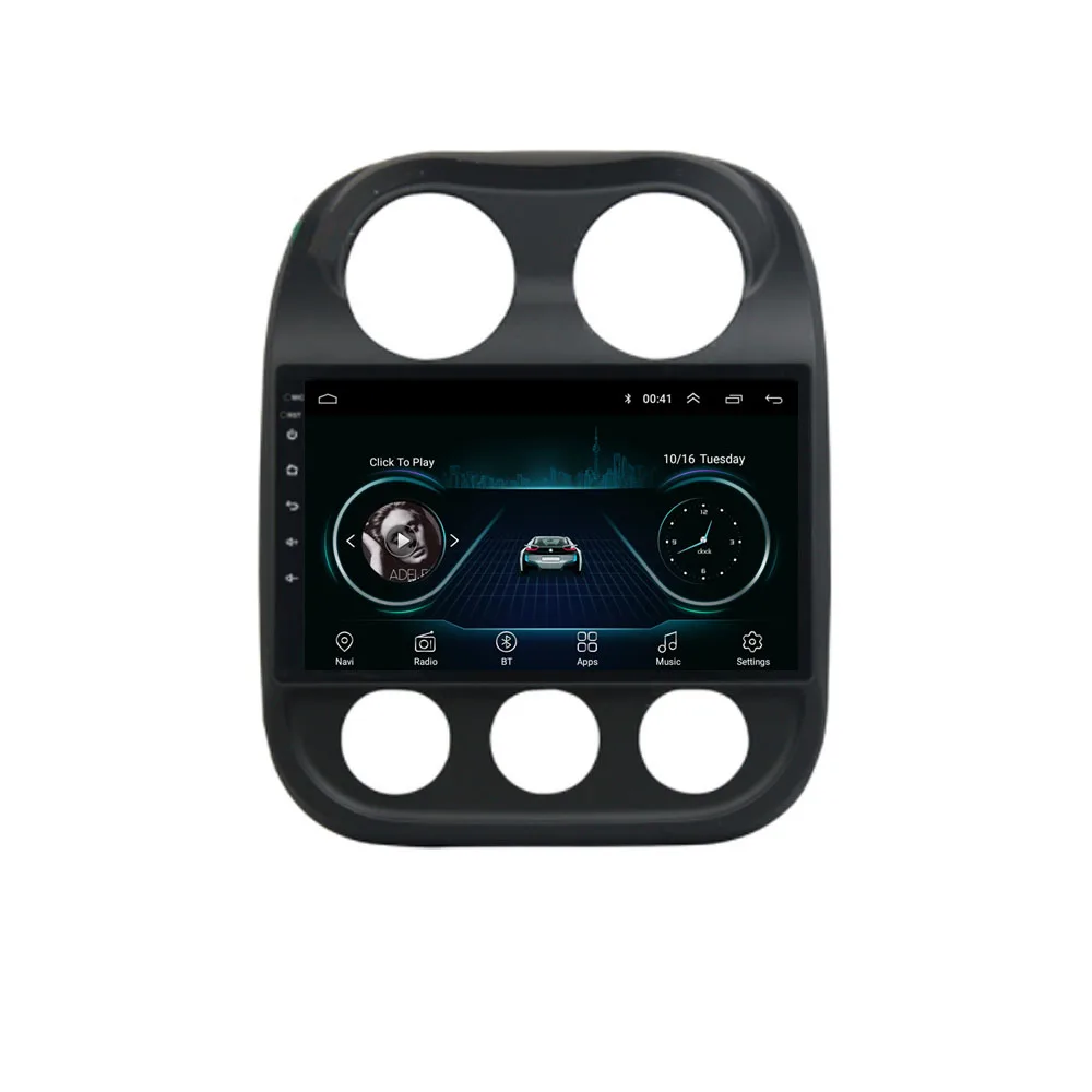 4G LTE Android 10.1 For JEEP compass Patriot 2010 2012 2013 2014 -2016 Multimedia Stereo Car DVD Player Navigation GPS Radio | Автомобили
