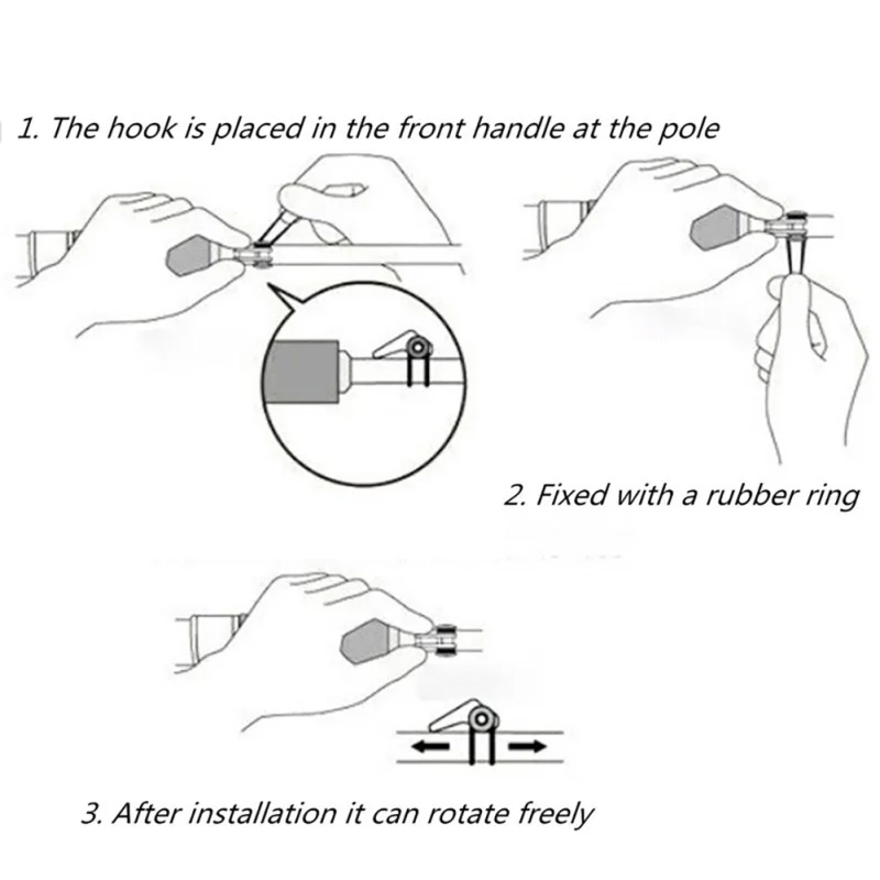 10 шт./лот безопасный держатель рыболовного крючка аксессуары для приманки