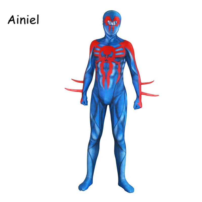 Ainiel фильм Человек-паук 2099 Мигель O'Hara Косплэй костюм 3D с рисунком Пижама для
