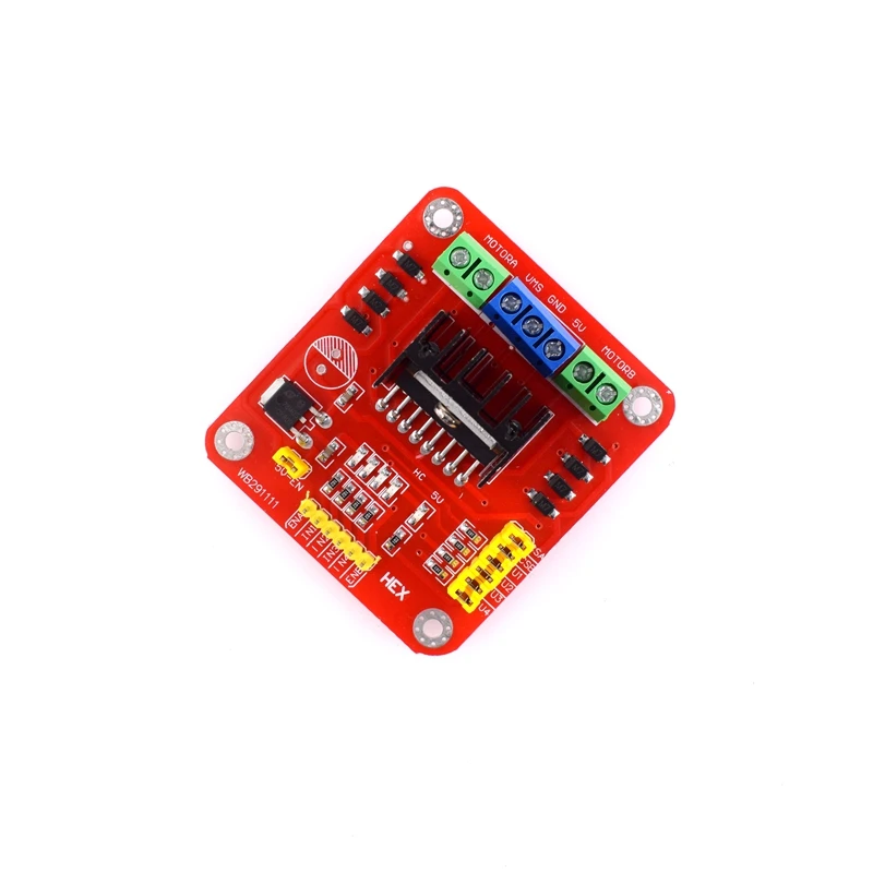 Модуль L298N плата драйвера шагового двигателя с двойным H мостом модули платы