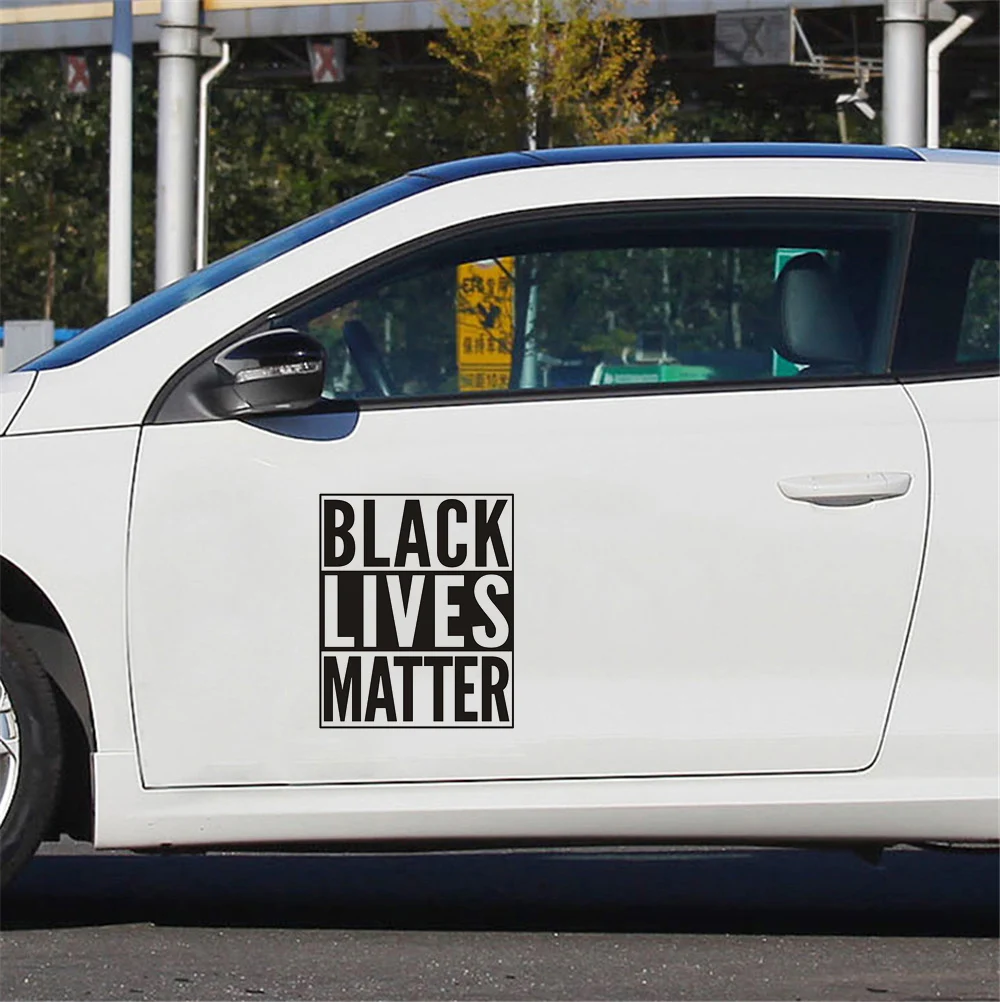 Car Sticker Durable Removable Vinyl Decal Window Bumper Black Lives Matter Sticker WL2225