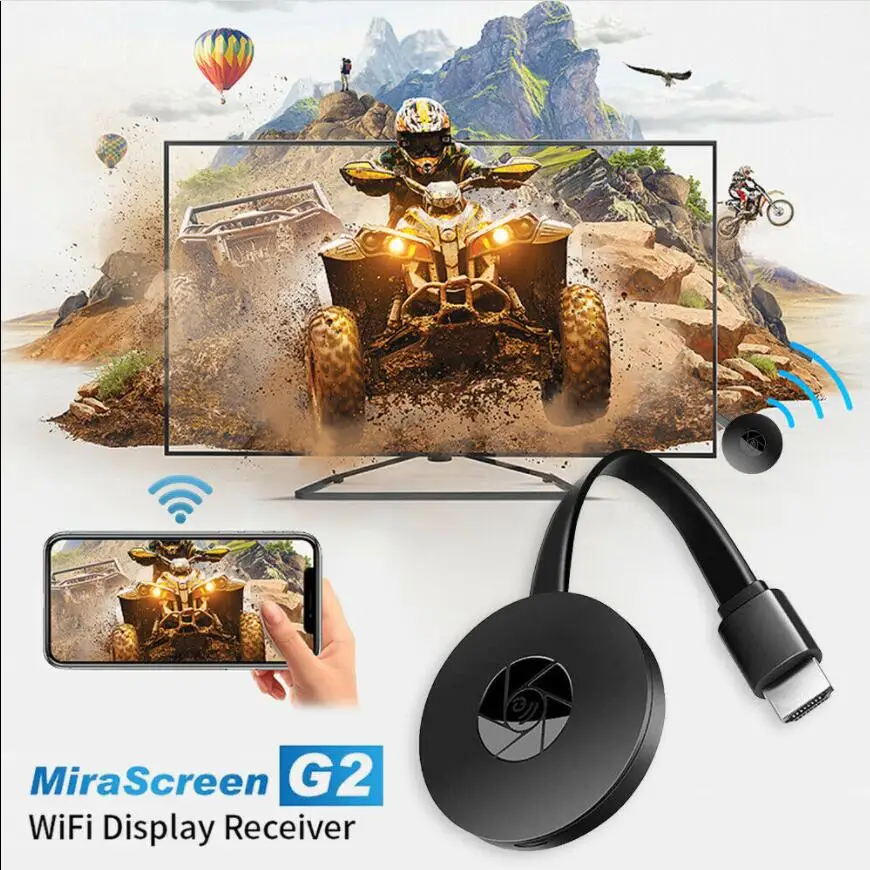 Для ТВ-приставки G2 для MiraScreen Dongle HDMI-совместимый Wi-Fi дисплей приемник ПК Android