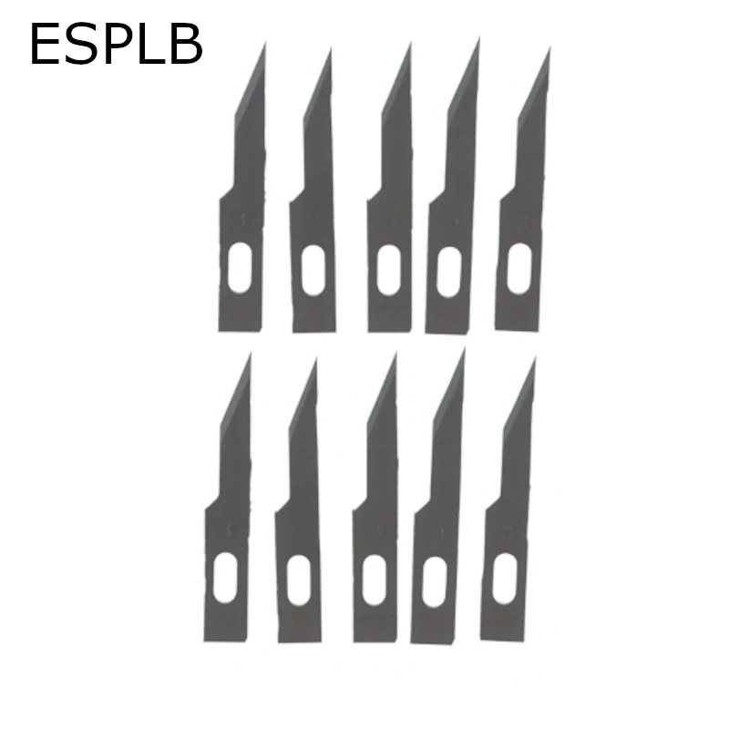 10pcs #1/3/7/16/12/4/11/A16 Engraving Curved Knife Blades Stainless Steel Replacement Metal Blade Wood Carving Craft | Инструменты