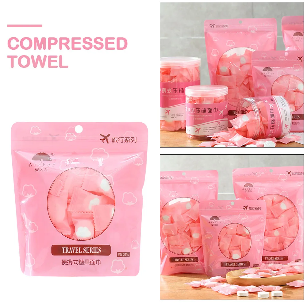 

Disposable Compression Towel Nonwoven Portable Travel Face Wash Bath Towels Soft Napkin Perfect Tissue Cleaning Wipes