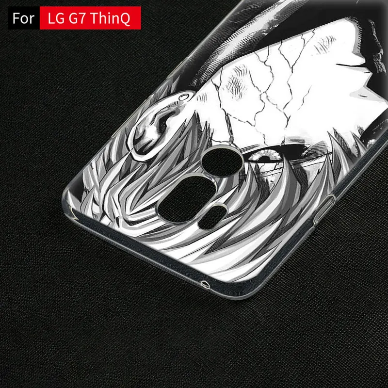 Силиконовый чехол Genos one punch man для LG G5 G6 Mini G7 G8 G8S V20 V30 V40 V50 ThinQ Q6 Q7 Q8 Q9 Q60 W10 W30 Aristo 2 X Power 3