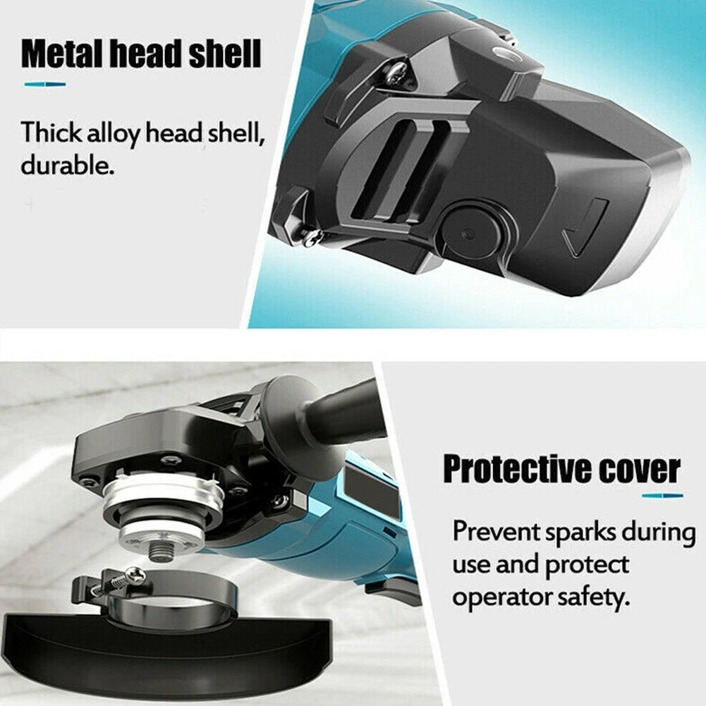 

Quick Angle Grinder Cordless Brushless Motor 18V Cordless Brushless Motor DIY Power Tools Electric Polishing Grinding Machine