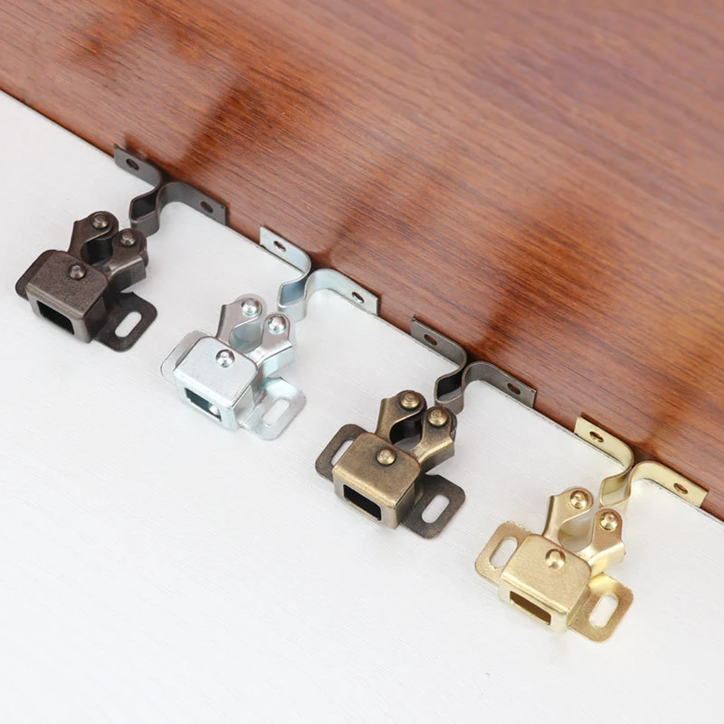 2 шт. дверной замок магнитный Буфер Заслонки держатель для шкафа с винтами шкаф