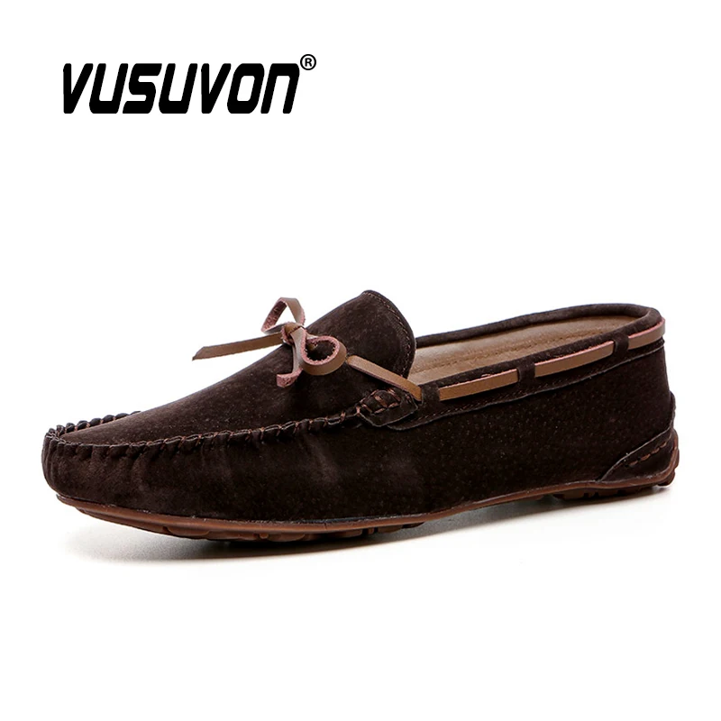 Мужские лоферы больших размеров повседневная обувь для вождения Мужская дышащая