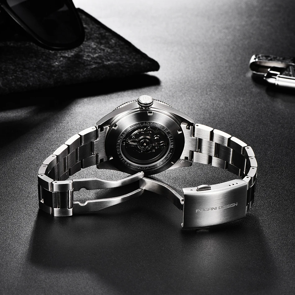 

PAGANI DESIGN Mechanical Men's Watches Top Brand Waterproof Business Fashion Sports Watch Men All Steel Clock Relogio Masculino