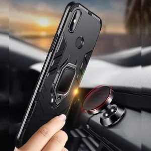 Ring Stand Case for Xiaomi Redmi Note 10 9 10X 5G Pro Max 9T 8T Note8 7 6 5 K40 K30 Pro 4X Car Magne