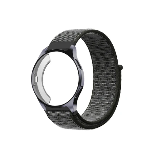 18 22 мм чехол и ремешок для samsung gear S3 Frontier Galaxy watch 46 мм 42 мм ремешок+ Защитная крышка Спортивная петля нейлоновые аксессуары для наручных часов - Цвет ремешка: 18