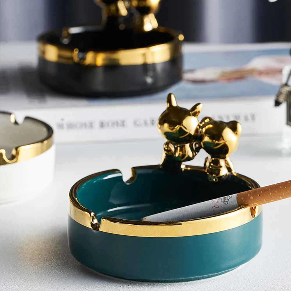 Керамическая пепельница в скандинавском стиле креативная из Пномпеня