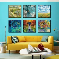 landscape famous van gogh colourful flowers pictures canvas paintingoil painting poster modern wall art in livingroom home decor
