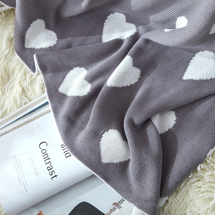 130*110 см трикотажное дорожное одеяло серое желтое черное диванное воздушное с