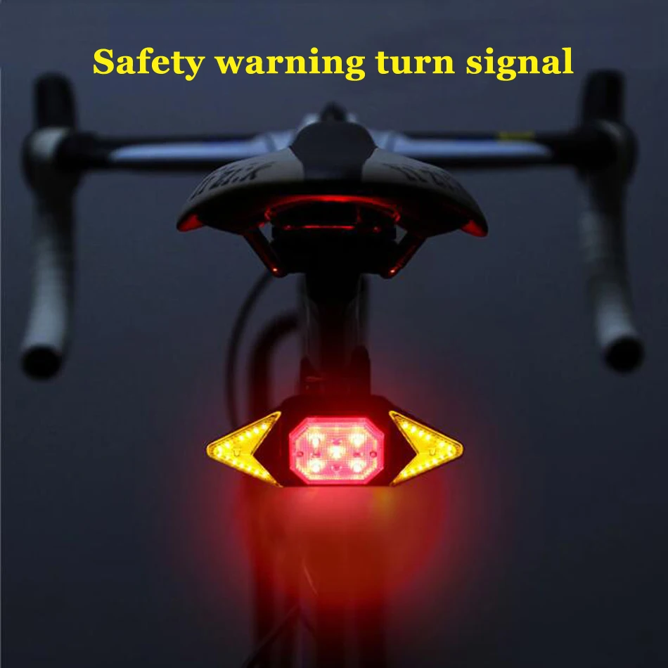 USB зарядный велосипедный сигнал поворота беспроводной пульт дистанционного